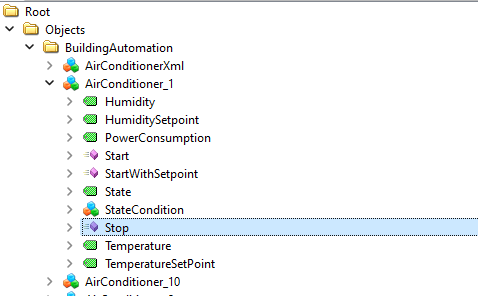 OPC UA Basics - Calling functions in OPC UA to turn the AC on and off