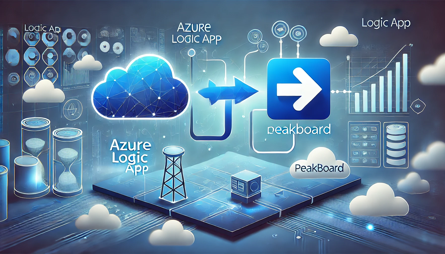 Cloud to Factory - Building an Azure Logic App to Access Peakboard Boxes with Peakboard Hub