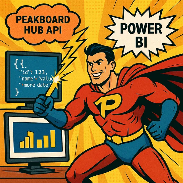 Peak-a-Boo! Revealing Peakboard Hub List Data in your Power BI Dashboards