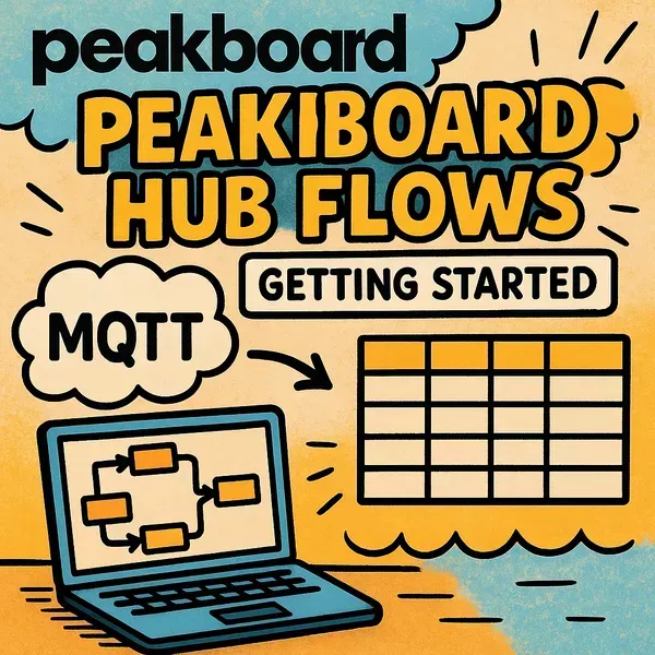 Hub Flows I - Getting started and learning how to historize MQTT messages