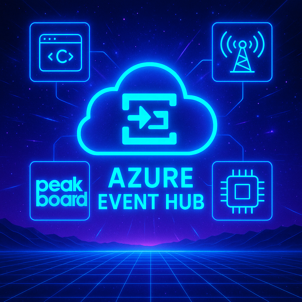 Stream Dream - Bringing Azure Event Hub Data to Life in Peakboard