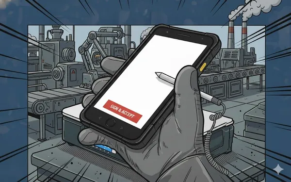 Draw, Sign, Approve – A New Interactive Drawing Area for Peakboard