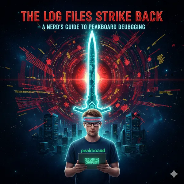 The Log Files Strike Back – A Nerd’s Guide to Peakboard Debugging