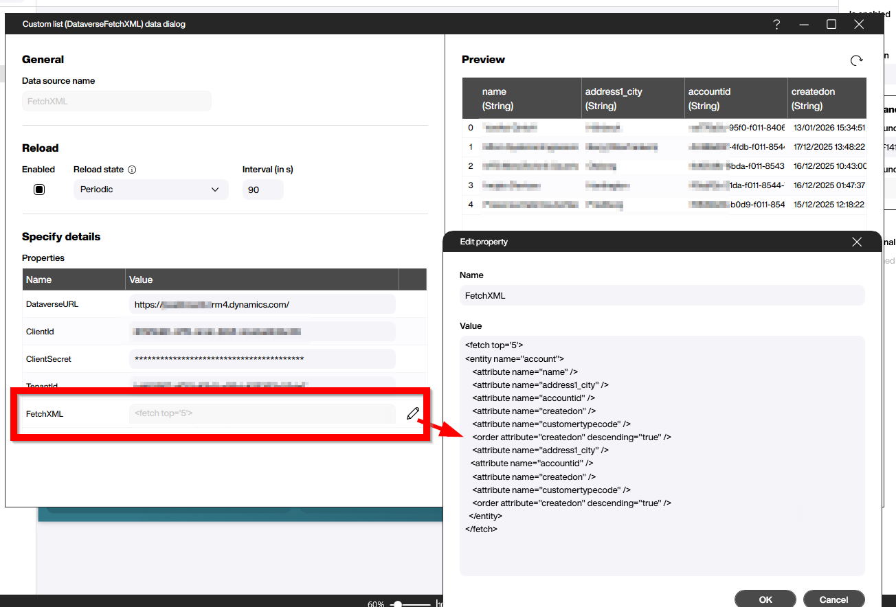 Peakboard App with Dataverse Integration Example