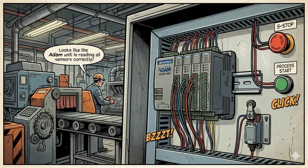 I/O, Let's Go - Advantech ADAM-6051