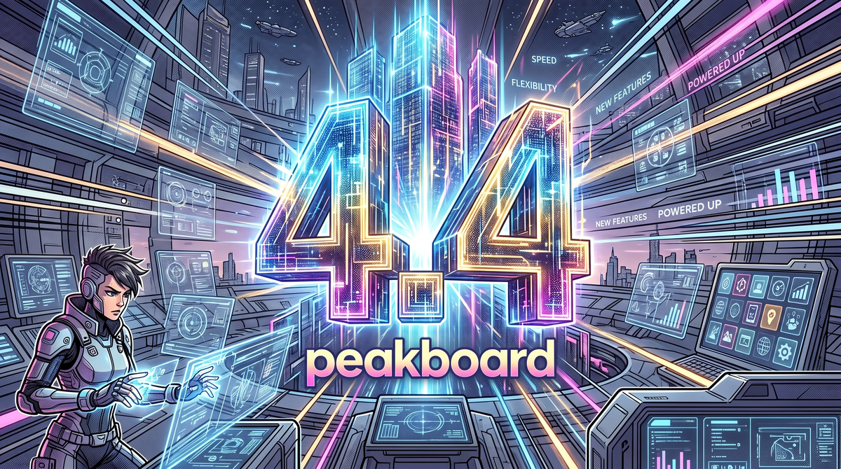 Welcome to the Future - Introducing Peakboard 4.4