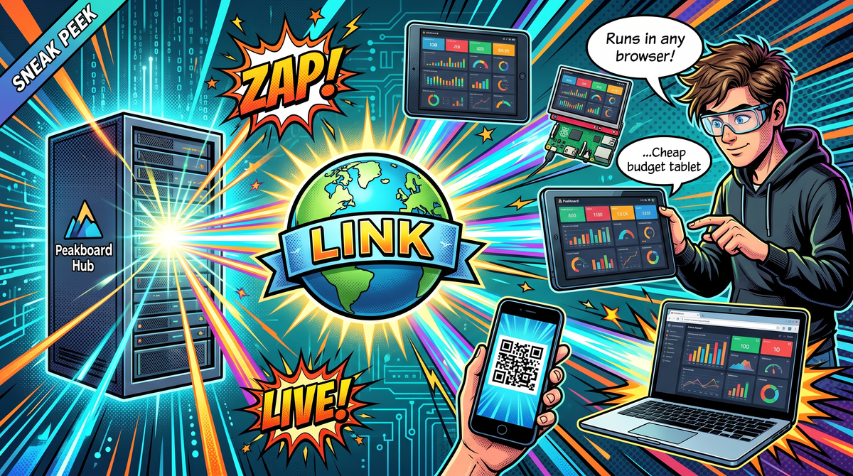 Sneak Peek - Meet Peakboard LINK